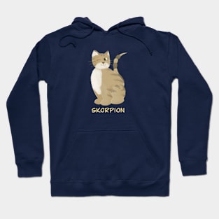 Skorpion Katze Star sign Hoodie